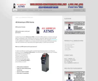 Allamericanatm.com(All American ATMs) Screenshot