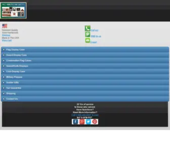 Allamericangifts.com(Flag case) Screenshot