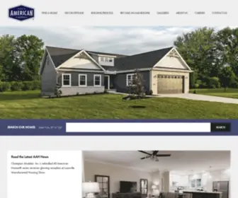 Allamericanhomes.com(All American Homes) Screenshot