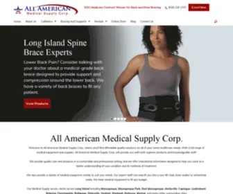 Allamericanmedsupply.com(Medical Supplies) Screenshot