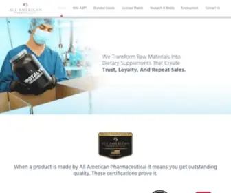 Allamericanpharmaceutical.com(All American Pharmaceutical) Screenshot