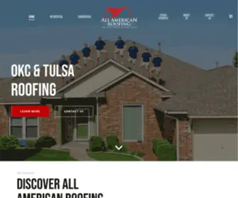 Allamericanrfg.com(All American Roofing) Screenshot