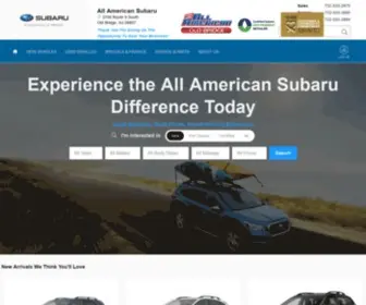 Allamericansubaru.com Screenshot