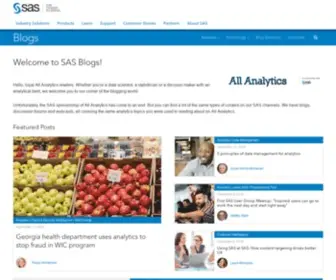 Allanalytics.com(The Community for Information Management) Screenshot