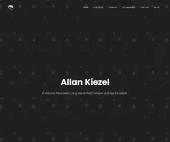 Allankiezel.com(Long Island Web Designer and App Developer) Screenshot