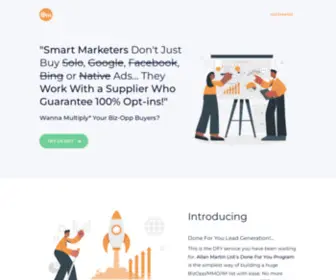 Allanmatin.com(Lead Generation) Screenshot