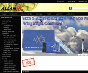 Allanrc.com(Your Premier RC Partner) Screenshot