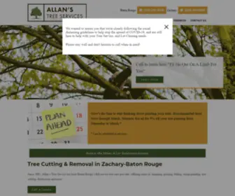 Allanstreeservicebr.com(Allan's Tree Service) Screenshot