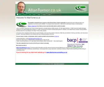 Allanturner.co.uk(Allan Turner's Website) Screenshot