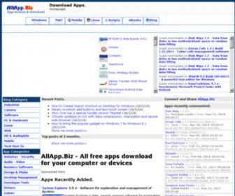 Allapp.biz(Download Apps for Windows) Screenshot
