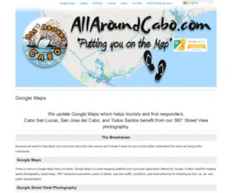 Allaroundcabo.com(Google Maps) Screenshot