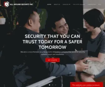 Allaroundsecurityny.com(All Around Security Inc) Screenshot