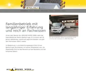 Allaroundwork.ch(Unternehmen) Screenshot