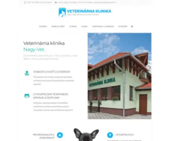 Allatorvos.sk(Veterinárna klinika Nagy) Screenshot