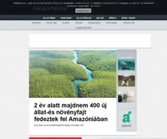 Allatportal.hu(Főoldal) Screenshot