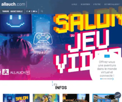 Allauch.com(Ville d'Allauch) Screenshot