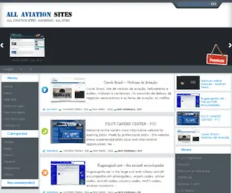 Allaviationsites.com(All Aviation Sites) Screenshot