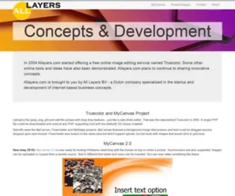 Allayers.com(Web Concepts) Screenshot