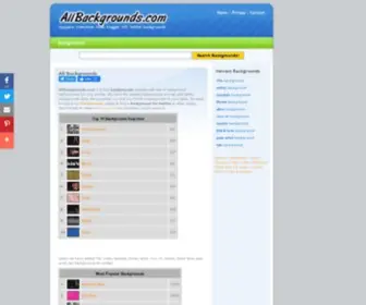 Allbackgrounds.com(All Backgrounds) Screenshot