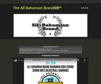 Allbahamian.com(The All Bahamian Brand©®™) Screenshot