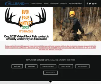 Allband.org(Allband Communications) Screenshot