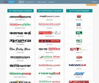 Allbanglanewspapersbd.com(We are including highly trusted and reliable Bangla newspaper sites) Screenshot