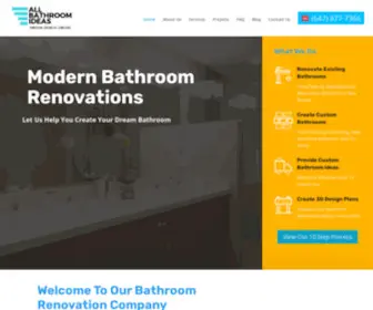 Allbathroomideas.com(Our mission) Screenshot