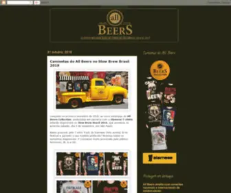 Allbeers.com.br(All Beers) Screenshot