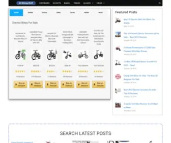 Allbikingstuff.com(Dirt bikes & Scooters & electric bikes Reviews) Screenshot
