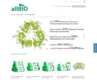 Allbio.co.uk(Allbio) Screenshot
