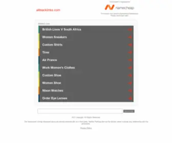 Allblacklinks.com(allblacklinks) Screenshot