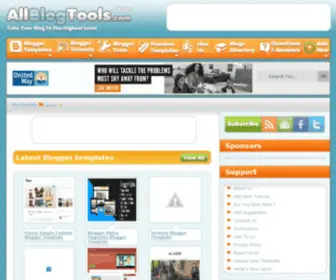 Allblogtools.com(Blogger Templates) Screenshot