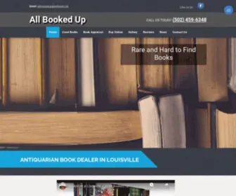 Allbookedup.biz(Rare Books) Screenshot