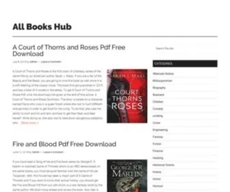 Allbookshub.com(All Books Hub) Screenshot