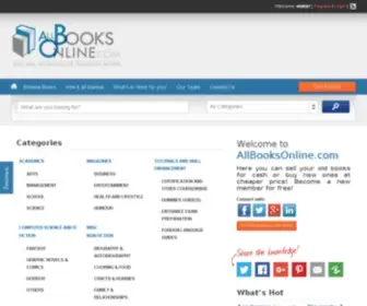 Allbooksonline.com(Buy, Sell, Exchange or Giveaway Books) Screenshot