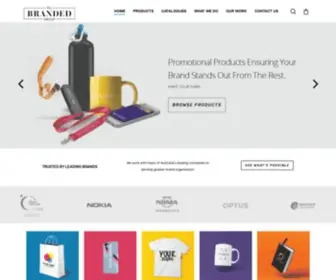 Allbrandedgroup.com.au(Promotional & Corporate Products) Screenshot