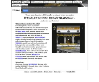 Allbrassbackshop.com(All Brass Backshop) Screenshot