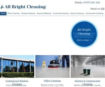 Allbrightcleaning.co.uk(Professional cleaning services in Burnley by All Bright Cleaning) Screenshot