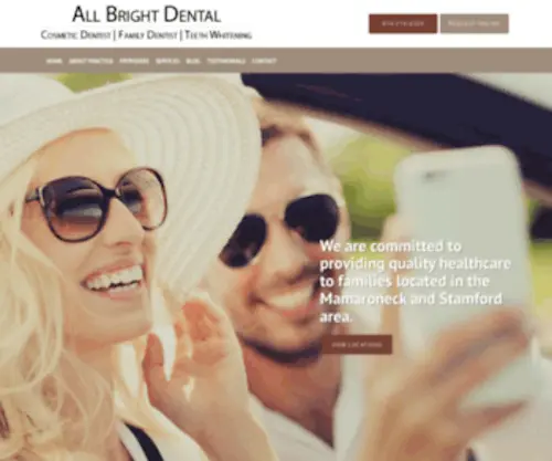 Allbrightdentalny.com(All Bright Dental) Screenshot