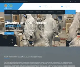 Allbrightservices.com(NYC Professional Cleaning Company) Screenshot