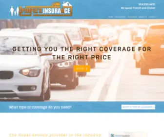 Allbrowardinsurance.com(AFFORDABLE INSURANCE IN SOUTH FLORIDA) Screenshot