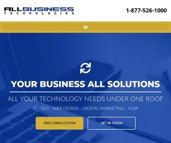 Allbusinesstechnologies.com(All Business Technologies) Screenshot