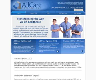 Allcareoptionsfl.com(AllCare Options) Screenshot