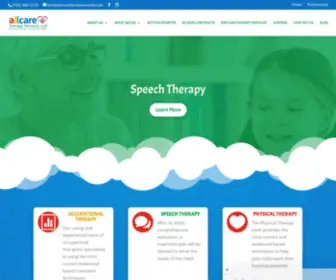 Allcaretherapyservices.com(Allcare Therapy Services) Screenshot