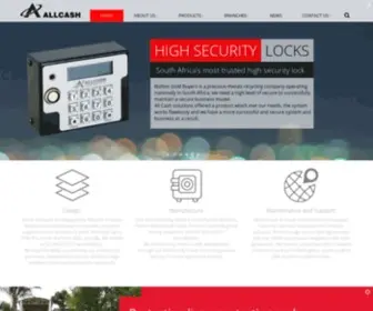 Allcash.co.za(ALLCASH TECHNOLOGIES (Pty) Ltd) Screenshot