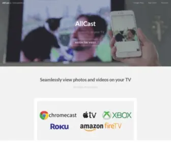 Allcast.io(Send photos and videos to your TV) Screenshot