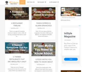 Allcateringmenuprices.com(All Catering Menu Prices) Screenshot