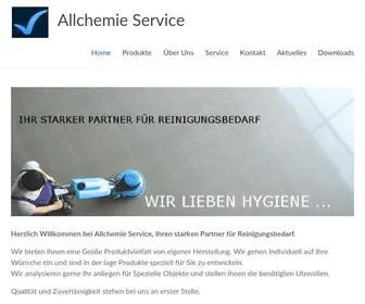 Allchemie-Service.de(Allchemie Service) Screenshot