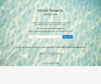 Allchicthingsco.com(All Chic Things Co) Screenshot