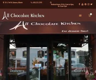 Allchocolatekitchen.com(Eat Dessert First) Screenshot